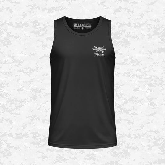 ANGLICO Violence | 4th Anglico | DRIFIT Sleeveless, Tank, Sleeveless Hoodie