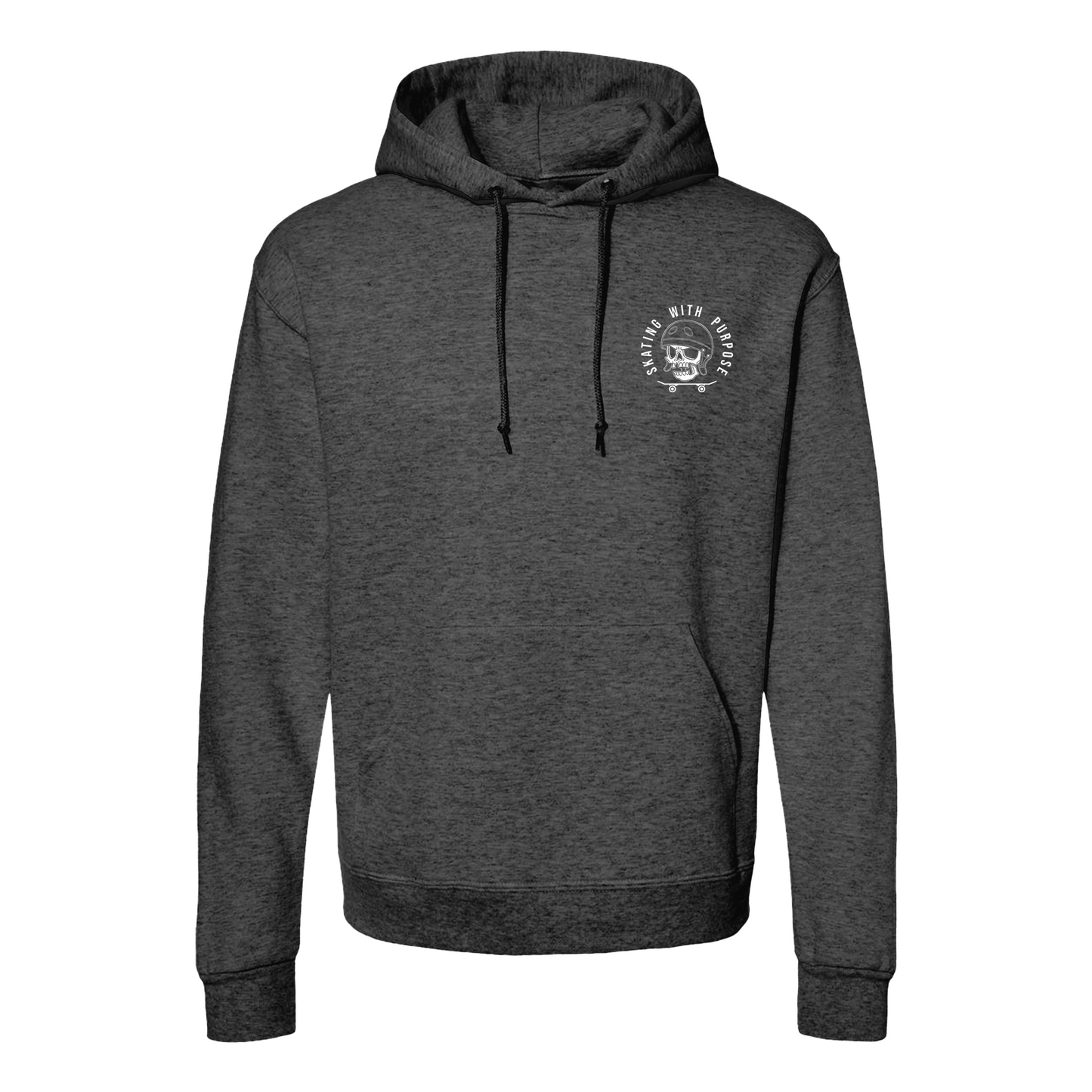 Skating With Purpose - Marine in Skate (marpat forest) Hoodie