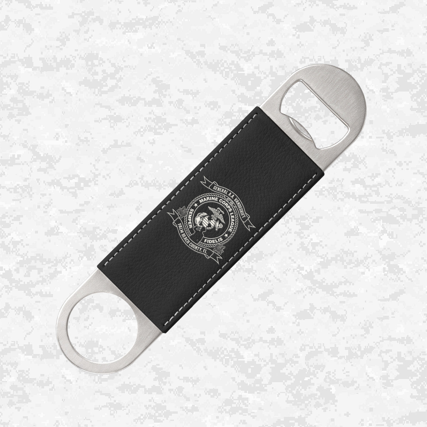 Marine Corps League | General A.A. Vandegrift Detachment #68 | Leather Bottle Opener