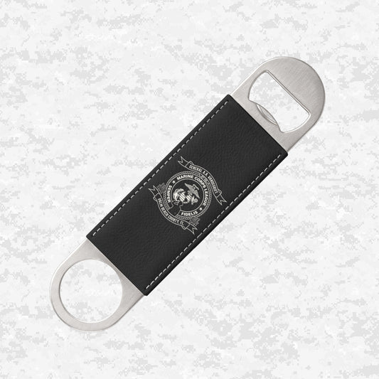 Marine Corps League | General A.A. Vandegrift Detachment #68 | Leather Bottle Opener