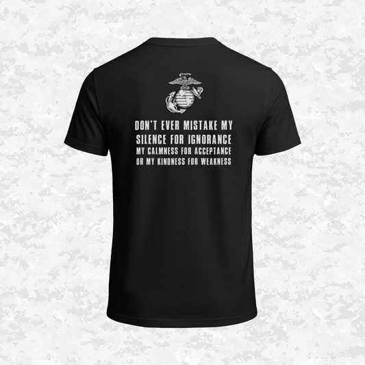 Silence Isn’t Weakness | USMC | T-shirt