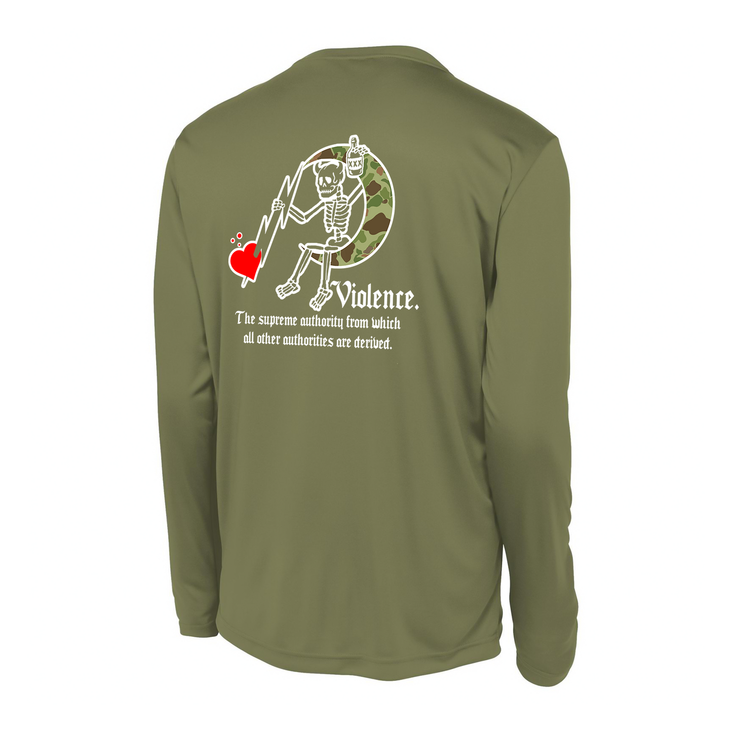 ANGLICO Violence, Dri-FIT Long sleeve, Hoodie