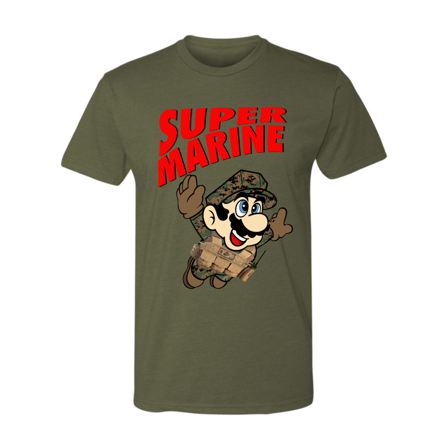SUPER MARINE MARIO | T-shirt