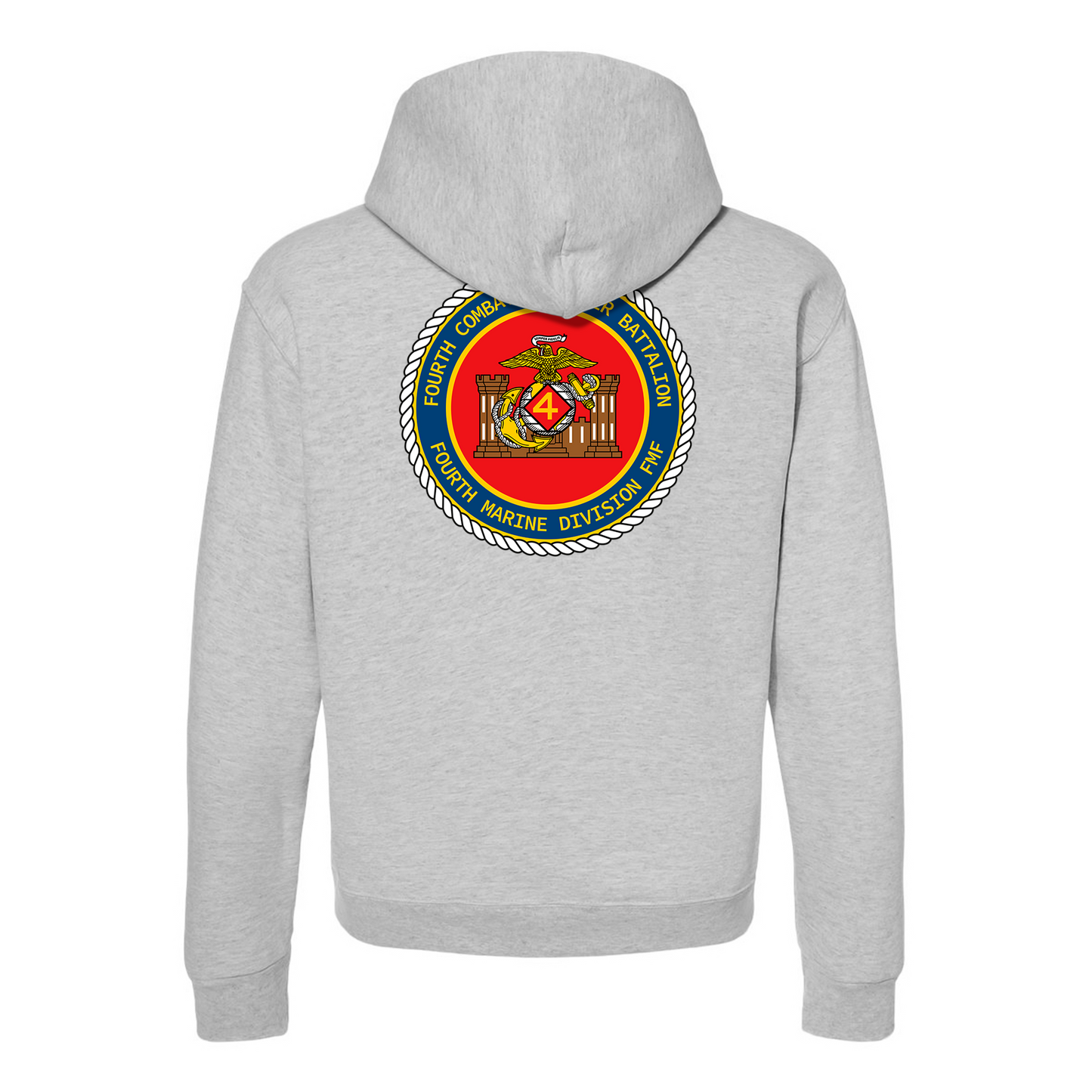 4th Combat Engineer Battalion Unit ¨One Team, One Fight¨ Hoodie #2