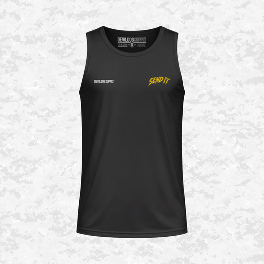 Send It | No Turning Back | DRIFIT Sleeveless, Tank, Sleeveless Hoodie