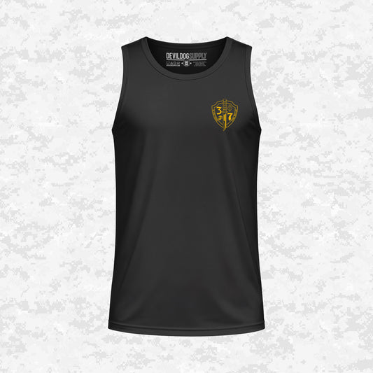 3rd Battalion 7th Marines Unit "The Cutting Edge" DRIFIT Sleeveless, Tank, Sleeveless Hoodie