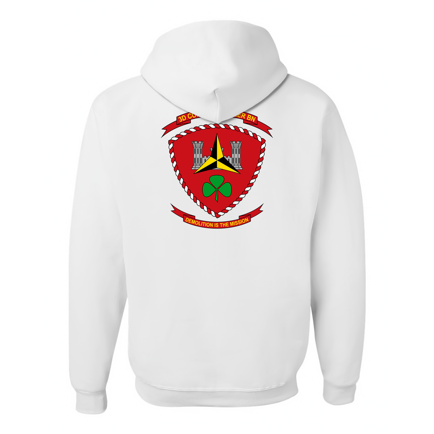 3rd Combat Engineer Battalion Unit ¨Demolition Is The Mission¨ Hoodie