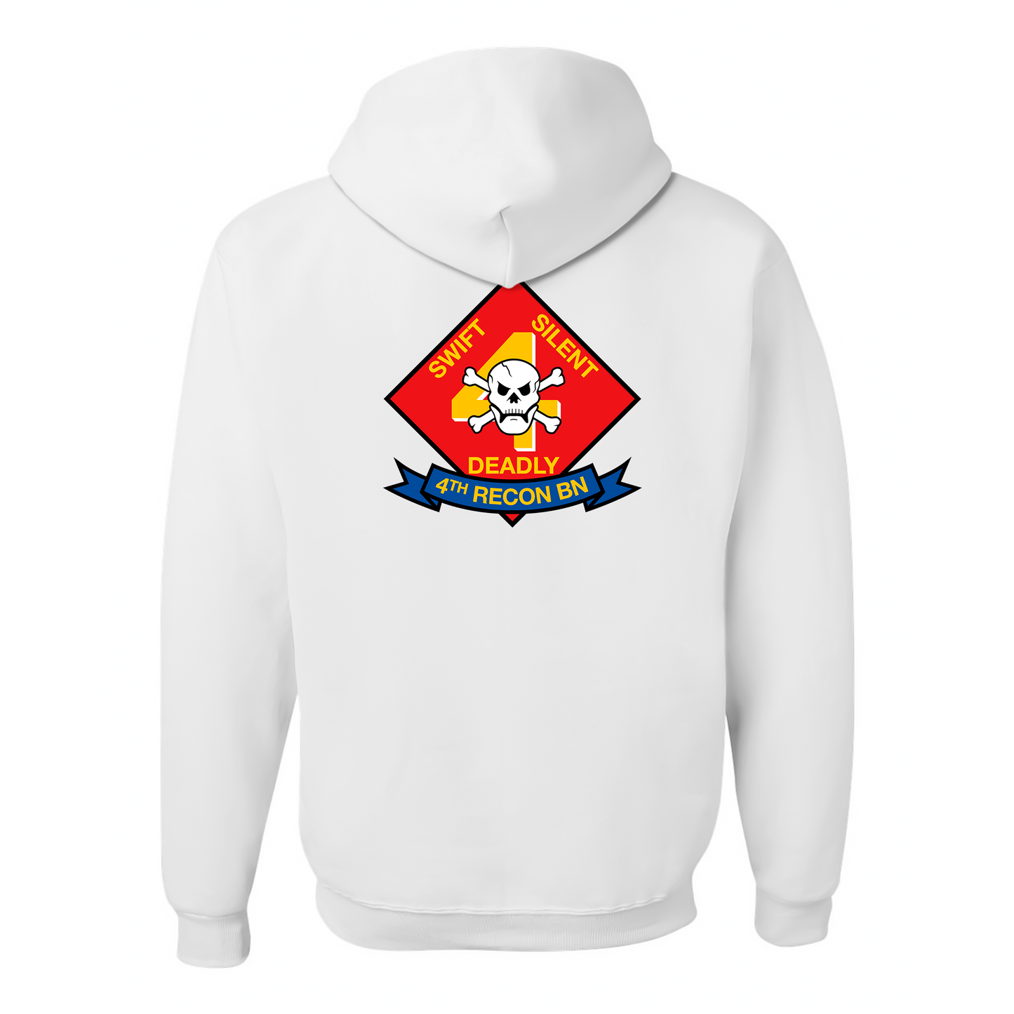 4th Reconnaissance Battalion Unit ¨Swift, Silent, Deadly¨ Hoodie