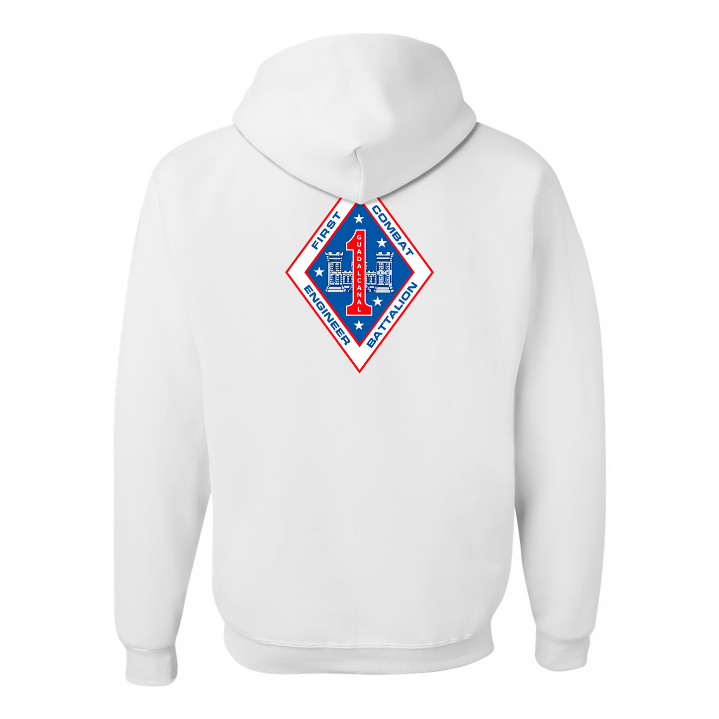 1st Combat Engineer Battalion Unit ¨The Super Breed¨ Hoodie