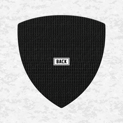 Custom US Flag Shield | Leather Patch | Velcro Backed