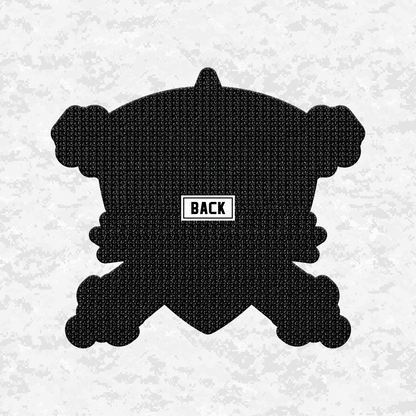 1st Battalion 12th Marines Unit "Spartans" | Leather Patch | Velcro Backed