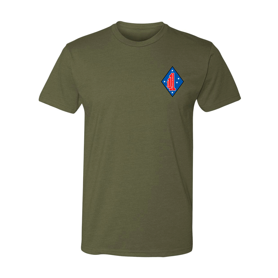 1st Battalion 1st Marines Unit "First of the First" Shirt