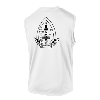 1st Battalion 2nd Marines Unit "Typhoon" DRIFIT Sleeveless, Tank, Sleeveless Hoodie