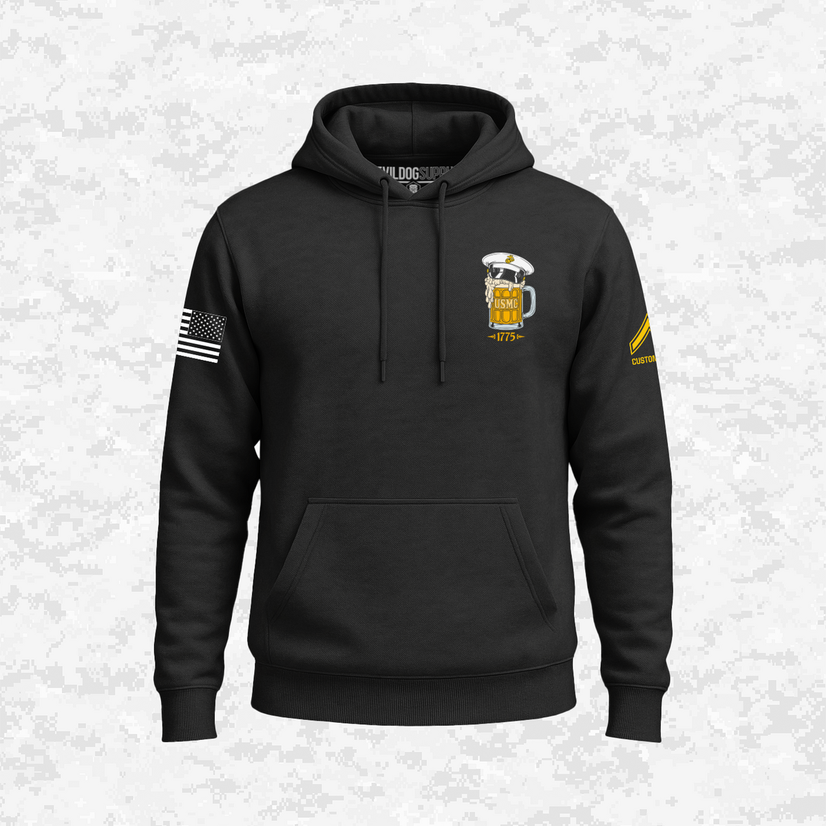 Born in a Bar #2, Customizable Ranks Edition | Hoodie