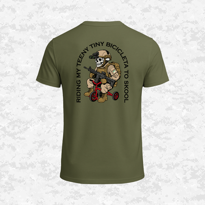 Riding to Skool | T-shirt