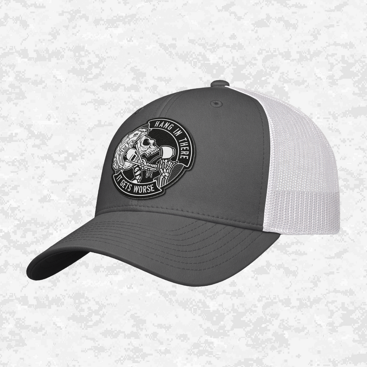 Hang In There It Gets Worse | Snapback Hat