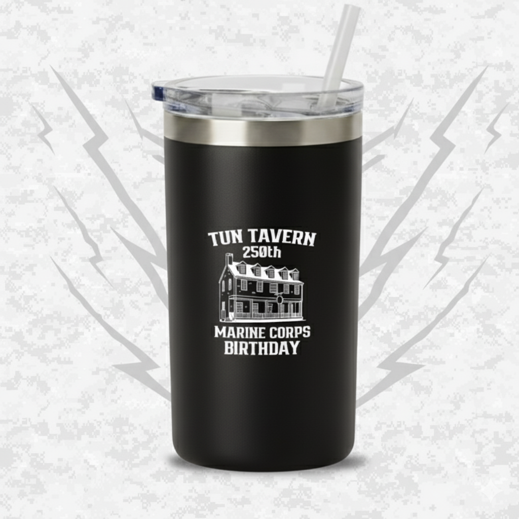 Tun Tavern | Birthplace of the Corps | Can Cooler | 16oz