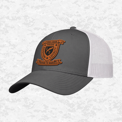 1st Battalion 7th Marines Unit "First Team" | Snapback Hat