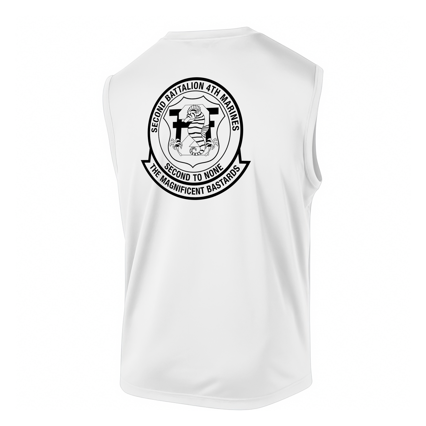 2nd Battalion 4th Marines Unit "Magnificent Bastards" DRIFIT Sleeveless, Tank, Sleeveless Hoodie