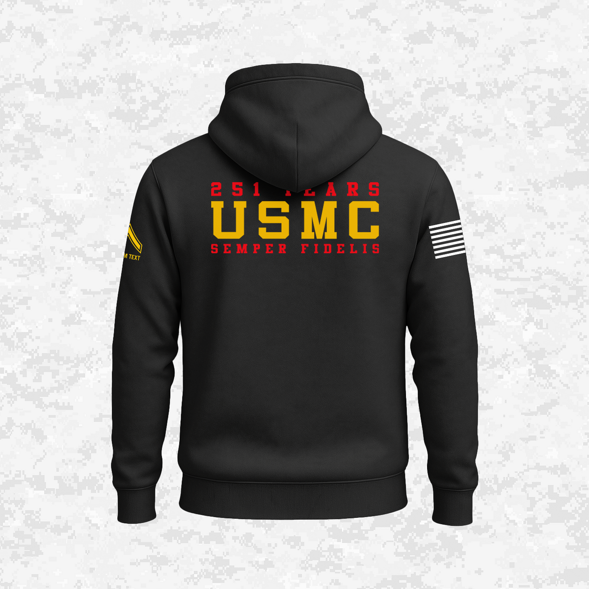 Tun Tavern | Born in a Bar | USMC 251 Years | Hoodie