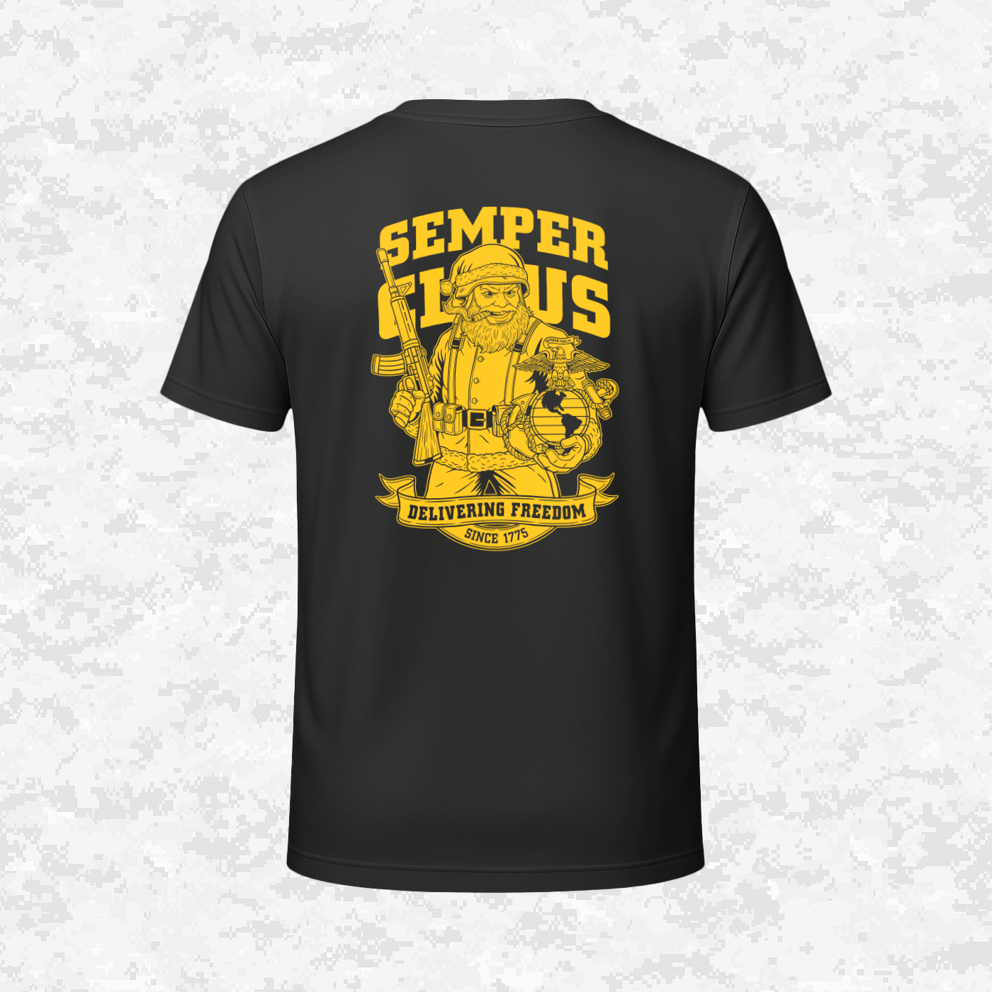 Semper Claus | Delivering Freedom | DRIFIT T-shirt