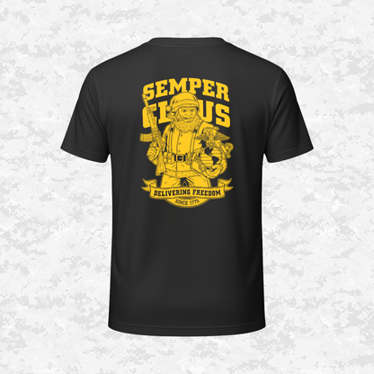 Semper Claus | Delivering Freedom | DRIFIT T-shirt