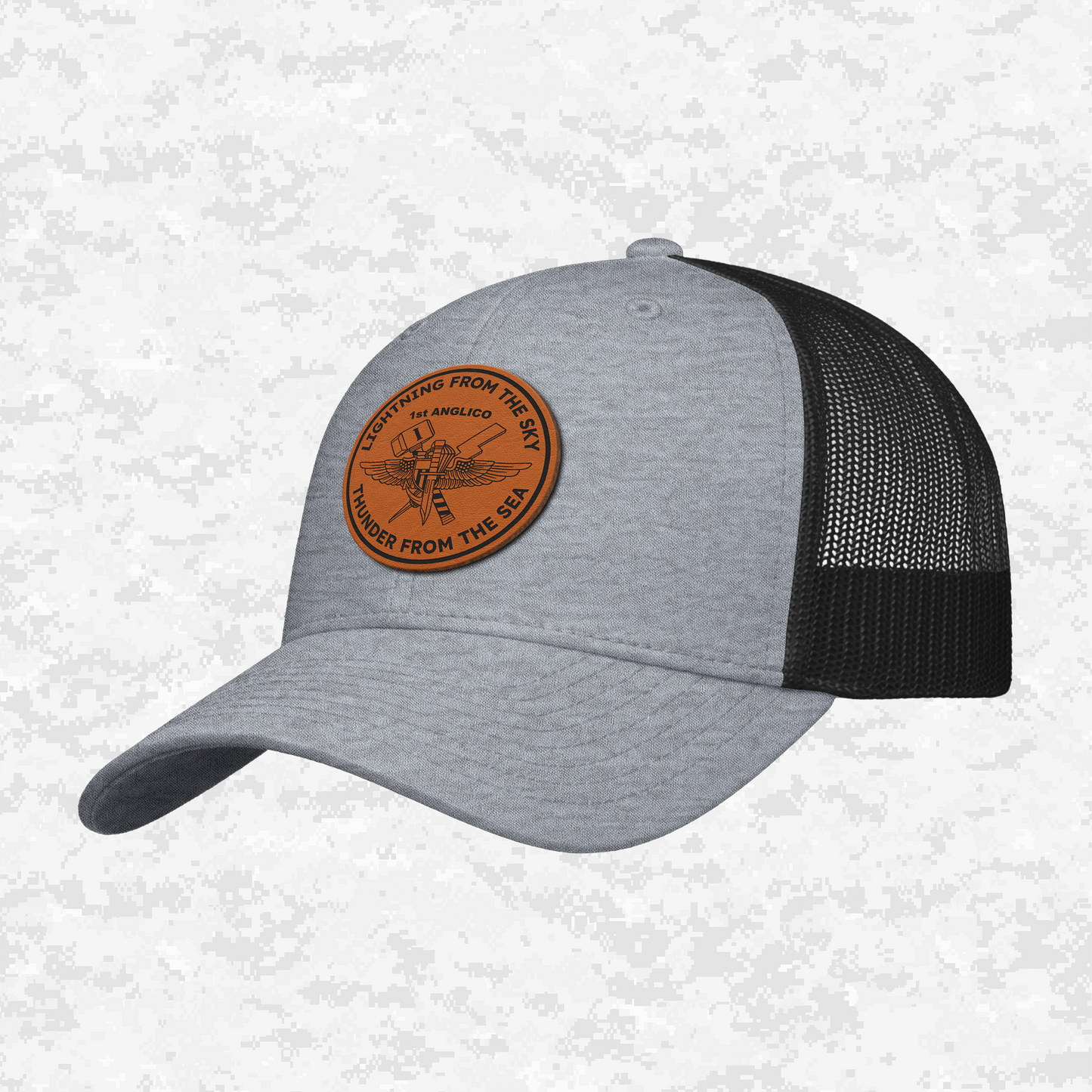 1st ANGLICO Jack | Lightning From The Sky, Thunder From The Sea | Snapback Hat