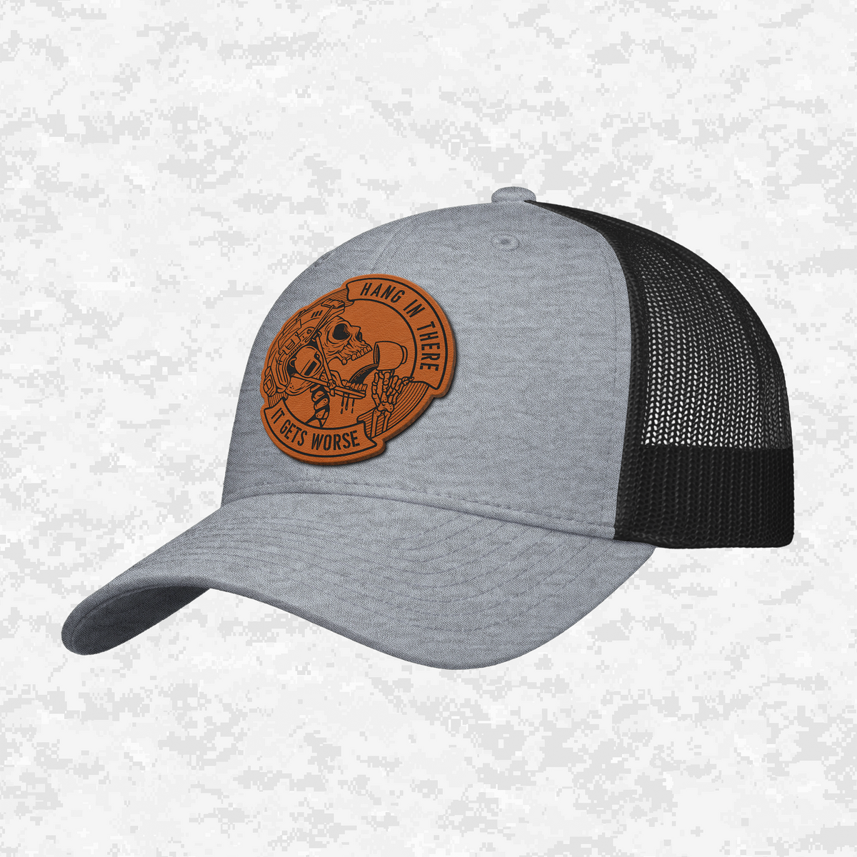 Hang In There It Gets Worse | Snapback Hat