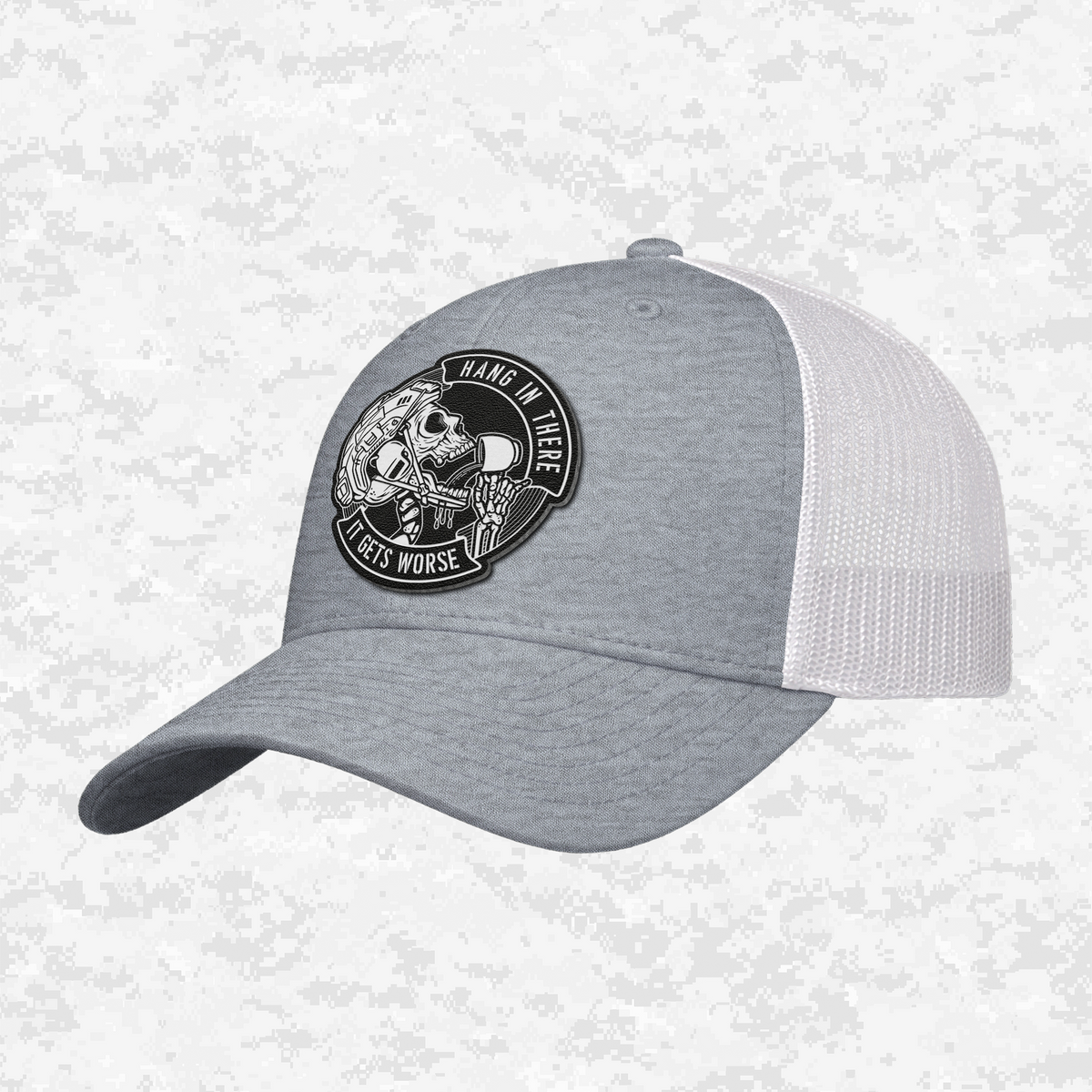 Hang In There It Gets Worse | Snapback Hat
