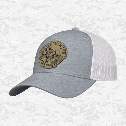 Hang In There It Gets Worse | Snapback Hat