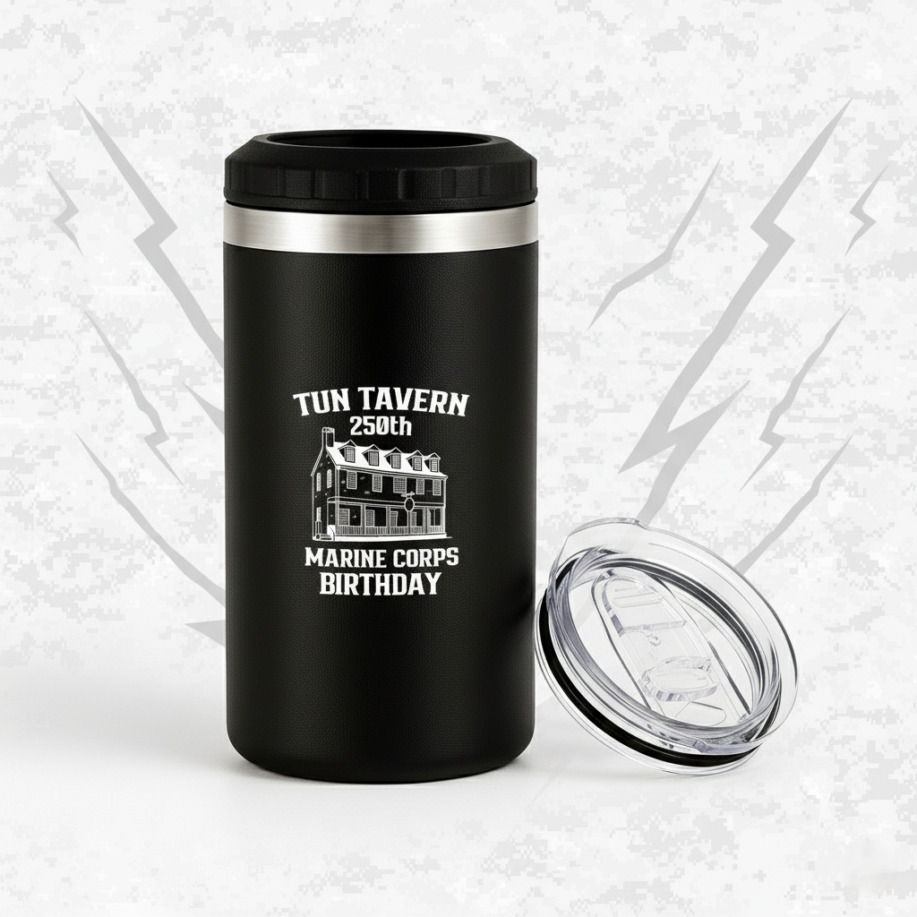 Tun Tavern | Birthplace of the Corps | Can Cooler | 16oz