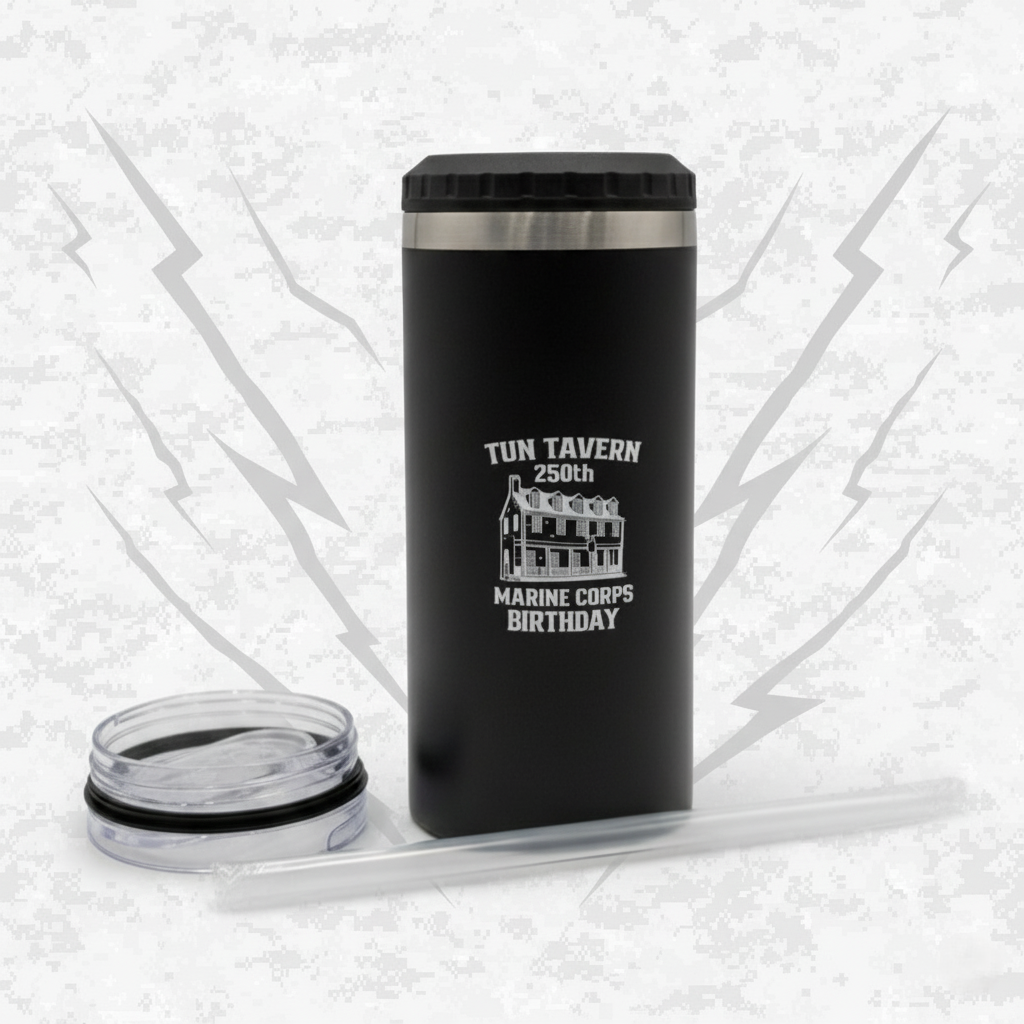 Tun Tavern | Birthplace of the Corps | Can Cooler | 16oz