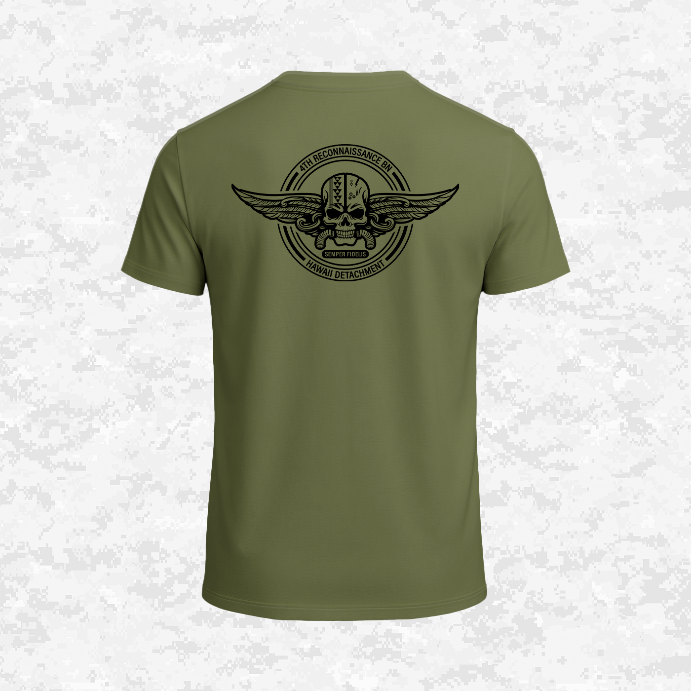 4th Reconnaissance Battalion | Hawaii Det. | T-shirt