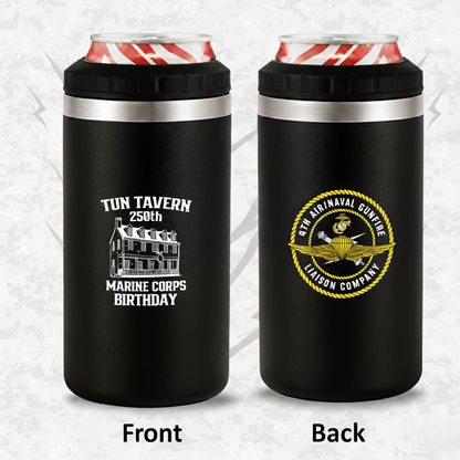Tun Tavern | 4th ANGLICO Unit | Can Cooler | 16oz