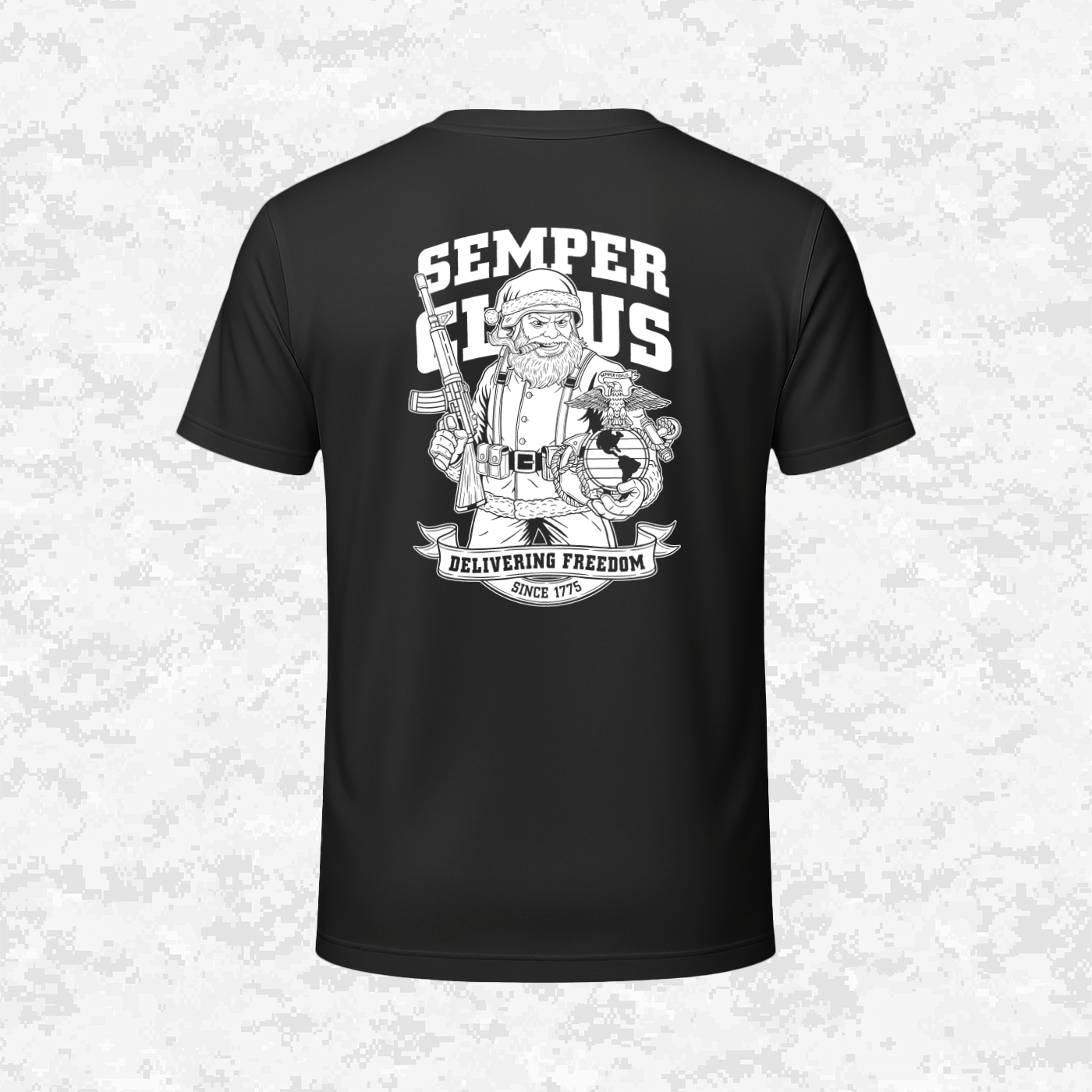 Semper Claus | Delivering Freedom | DRIFIT T-shirt