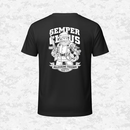 Semper Claus | Delivering Freedom | DRIFIT T-shirt