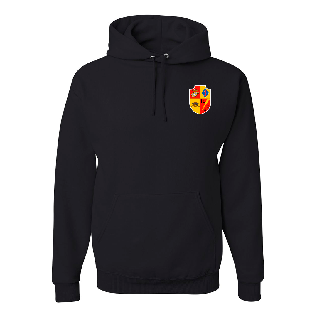 5th Battalion 11th Marines Unit "Steel Rain" Hoodie