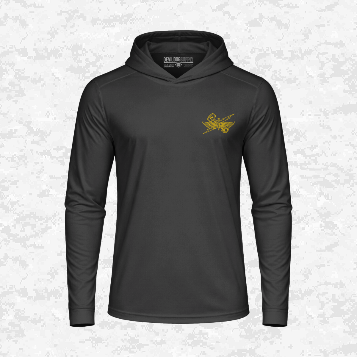 4th ANGLICO | Lightning From The Sky, Thunder From The Sea | DRIFIT Long sleeve, Hoodie