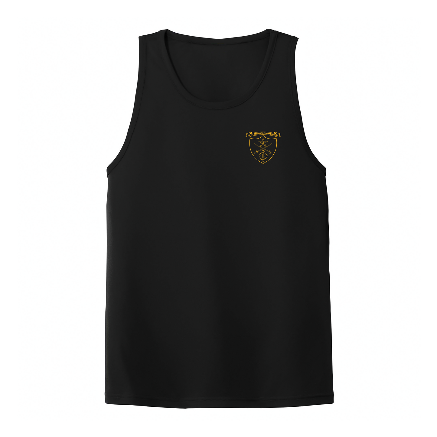 1st Battalion 5th Marines Unit "Geronimo" DRIFIT Sleeveless, Tank, Sleeveless Hoodie