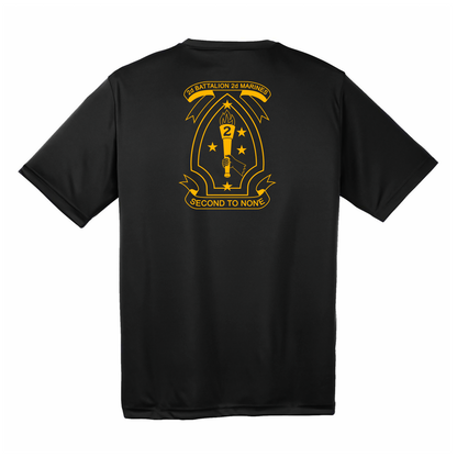2nd Battalion 2nd Marines Unit "Warlords" #2 DRIFIT Shirt