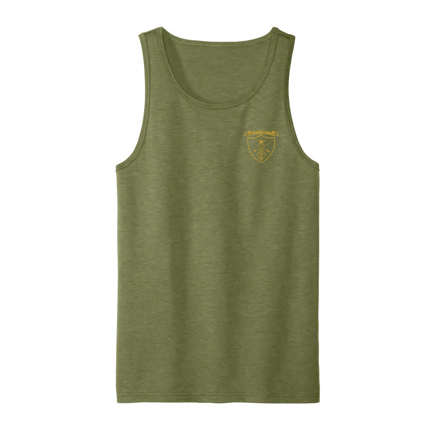 1st Battalion 5th Marines Unit "Geronimo" DRIFIT Sleeveless, Tank, Sleeveless Hoodie