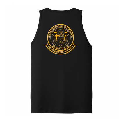 2nd Battalion 4th Marines Unit "Magnificent Bastards" DRIFIT Sleeveless, Tank, Sleeveless Hoodie