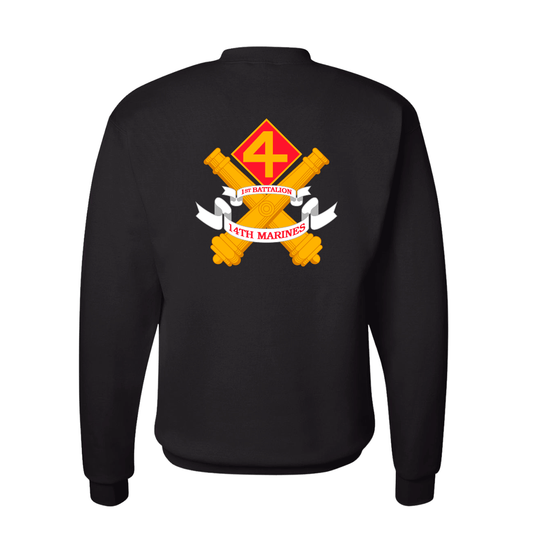 1st Battalion 14th Marines Unit "At the Ready" Sweatshirt