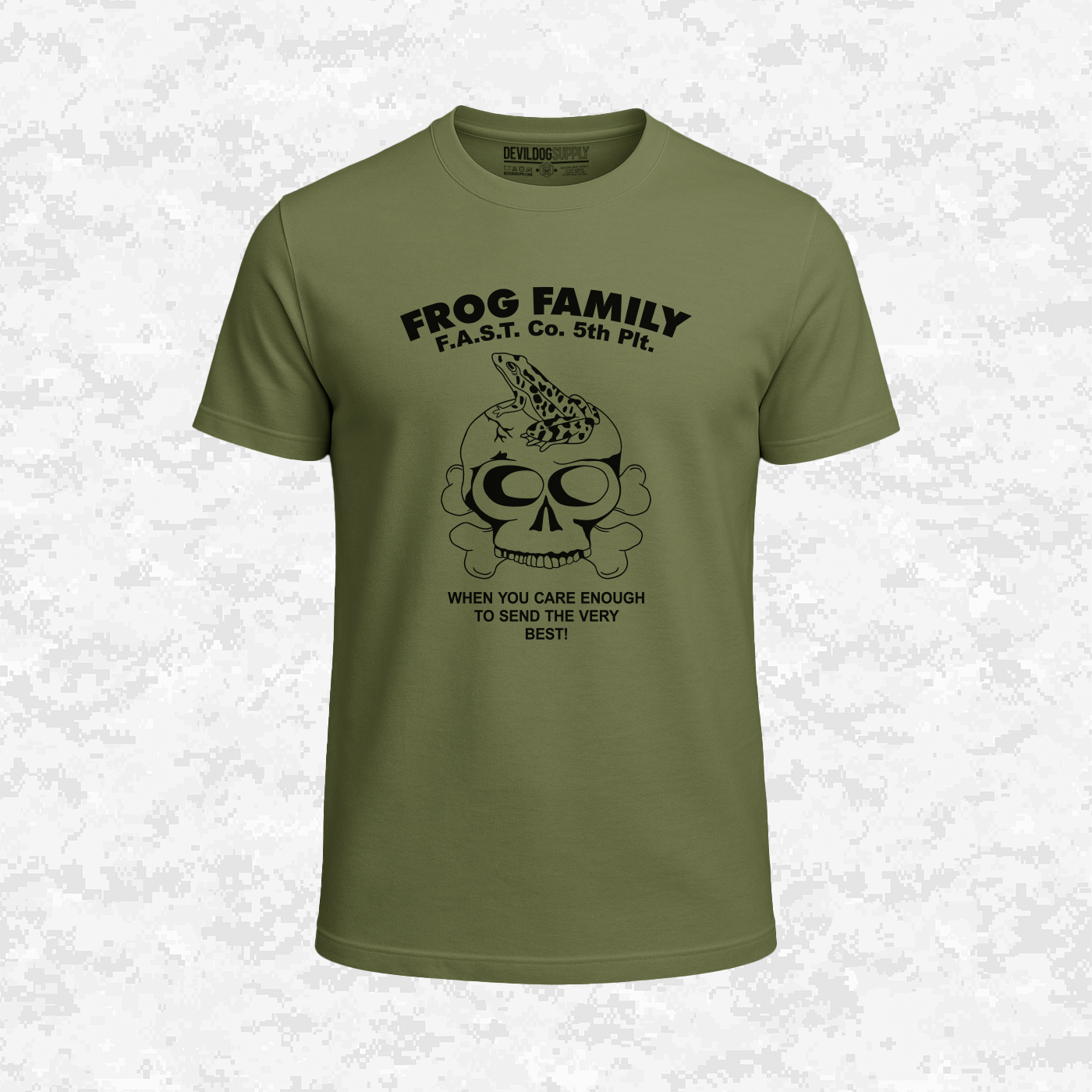 Frog Family | FAST Co. 5th Plt. | T-shirt