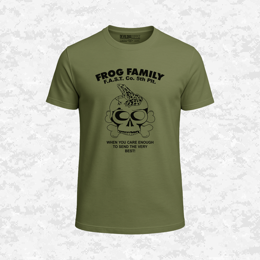 Frog Family | FAST Co. 5th Plt. | T-shirt
