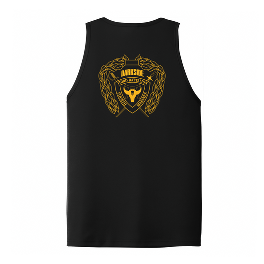 3rd Battalion 4th Marines Unit "Darkside" DRIFIT Sleeveless, Tank, Sleeveless Hoodie