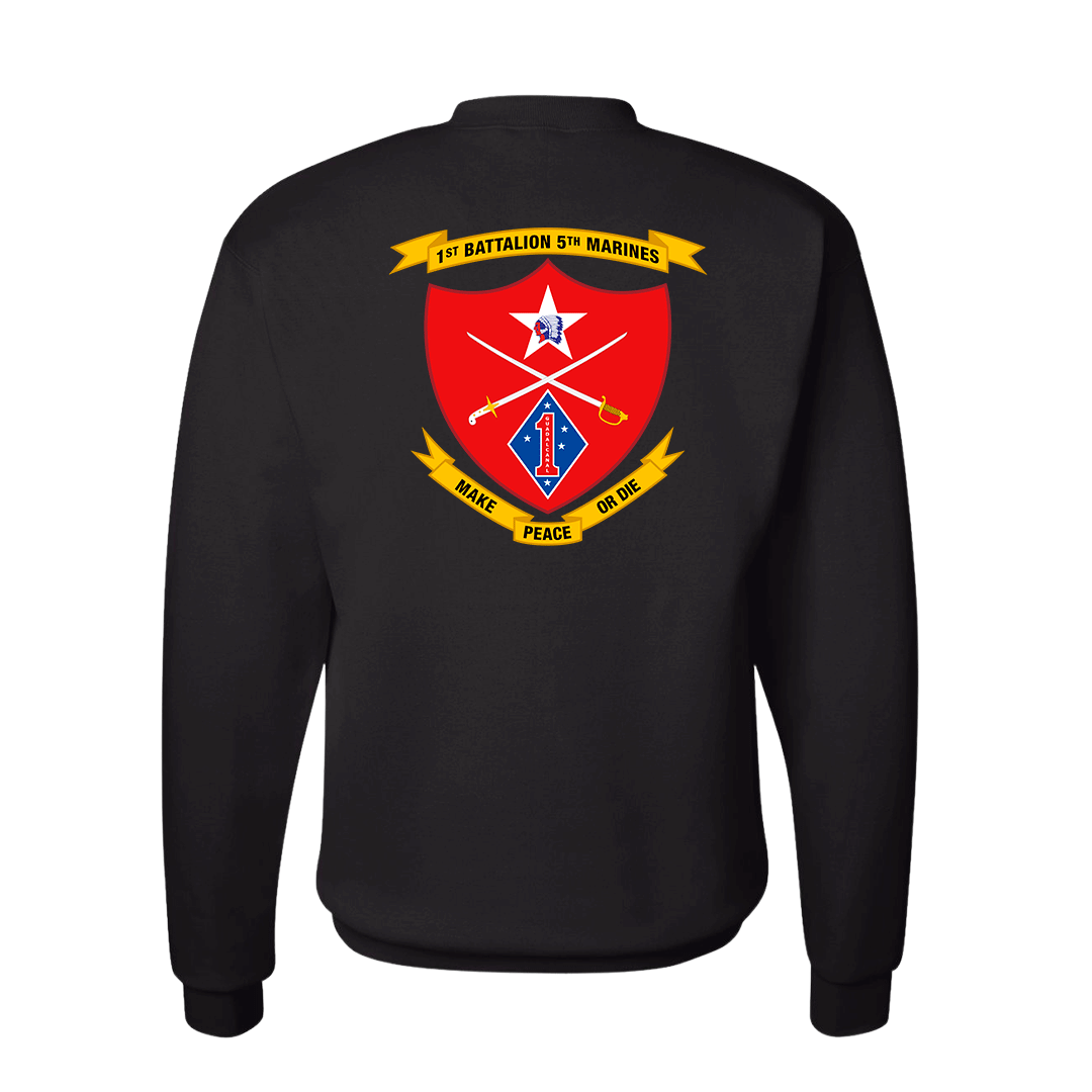 1st Battalion 5th Marines Unit "Geronimo" Sweatshirt