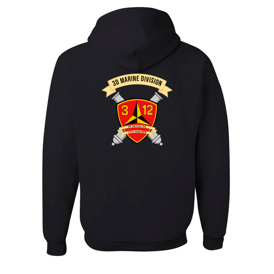 3rd Battalion 12th Marines Unit "Warriors of the Pacific" Hoodie