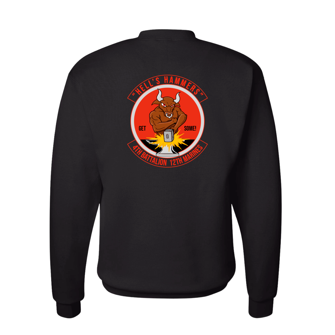 4th Battalion 12th Marines Unit "Hell's Hammers" Sweatshirt