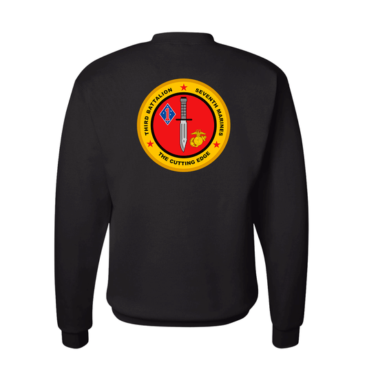 3rd Battalion 7th Marines Unit "The Cutting Edge" Sweatshirt #2
